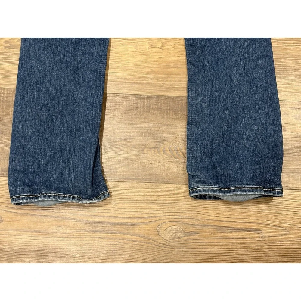 Silver Y2K Jeans Women's 33W Else Slim Bootcut Mid Rise Medium Wash Flap Pocket